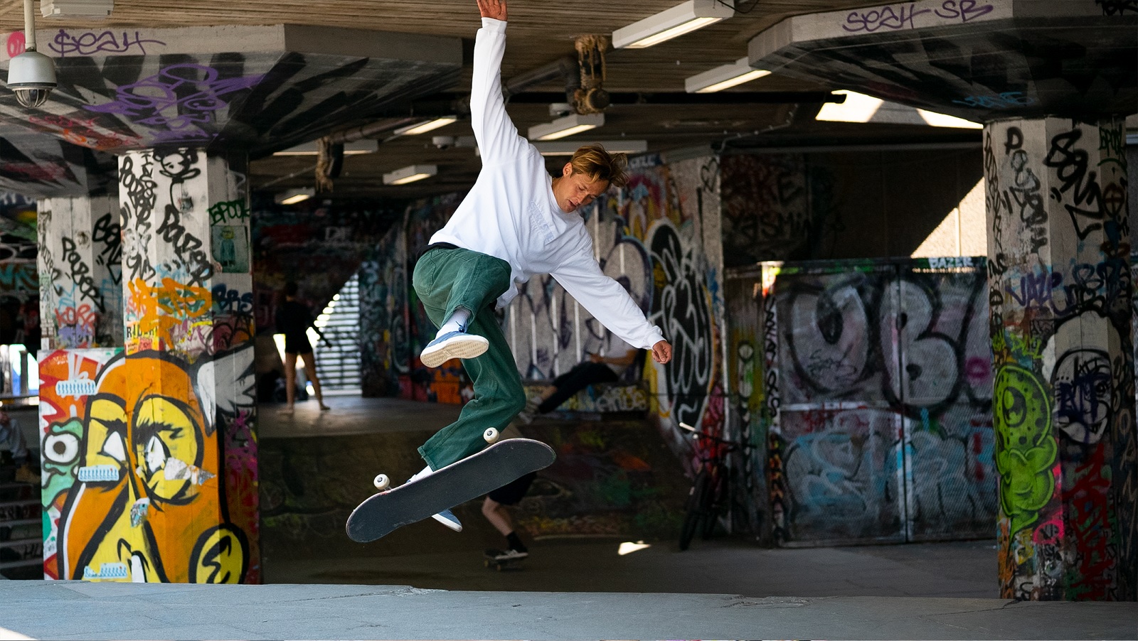 South Bank Skatepark.