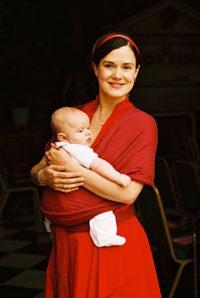 Karen and Remi in Red