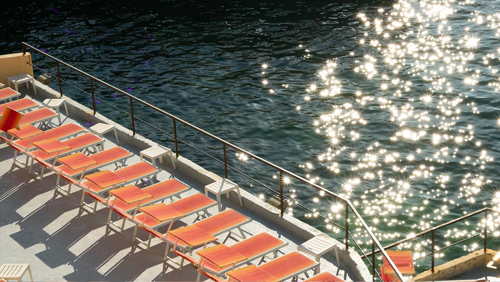 Loungers in the Sun at Marseille.