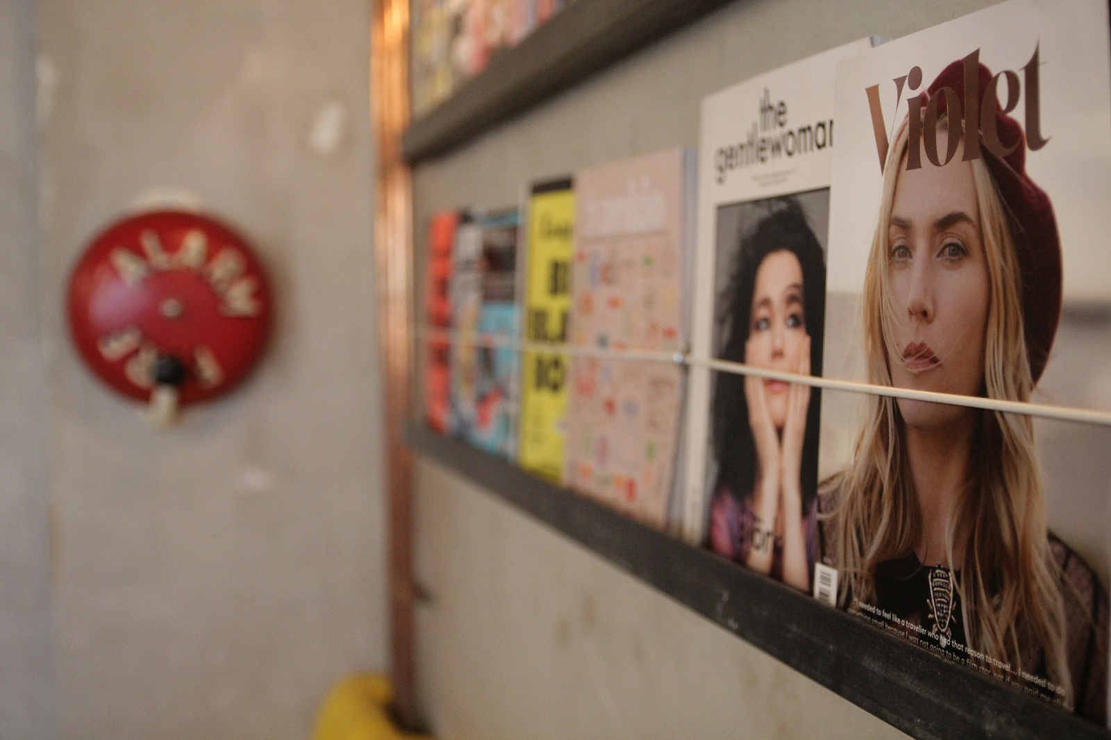 Magazine Display Angle